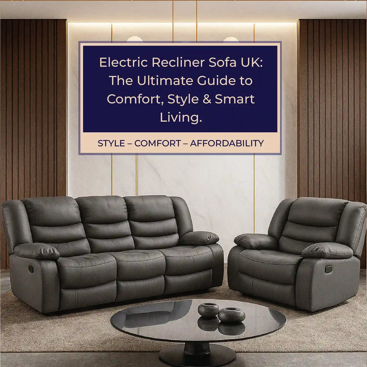 Electric Recliner Sofa UK – The Ultimate Guide to Comfort, Style and Smart Living