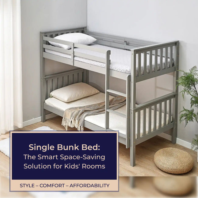 Single Bunk Bed: The Smart Space-Saving Solution for Kids' Rooms