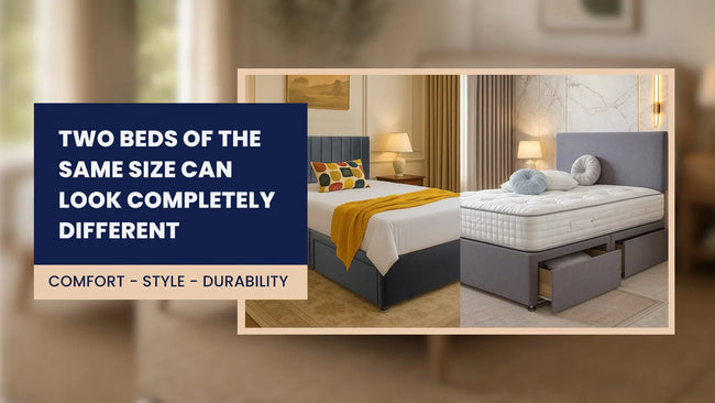 Two Beds of the Same Size Can Look Completely Different